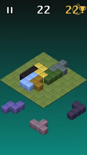 Block Drop - 3d Cubes Puzzle