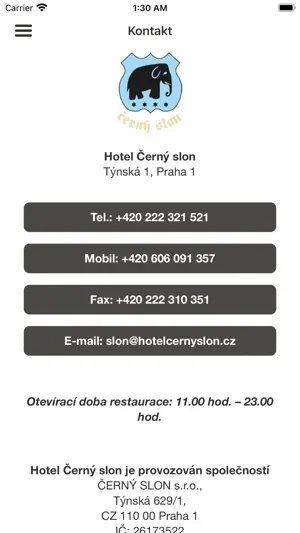 Hotel ?erny Slon