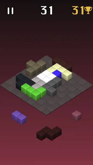 Block Drop - 3d Cubes Puzzle