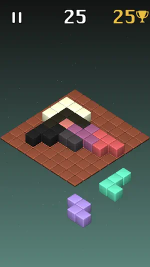 Block Drop - 3d Cubes Puzzle