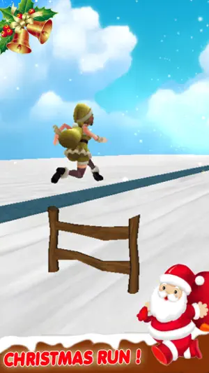 Christmas Santa Surfer-Ice Adventure Run 3D (圣诞老人冲浪冰冒险运行)