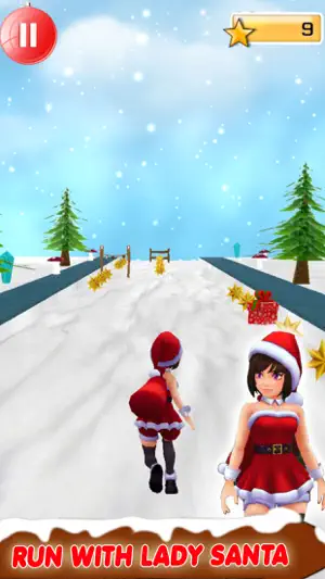 Christmas Santa Surfer-Ice Adventure Run 3D (圣诞老人冲浪冰冒险运行)