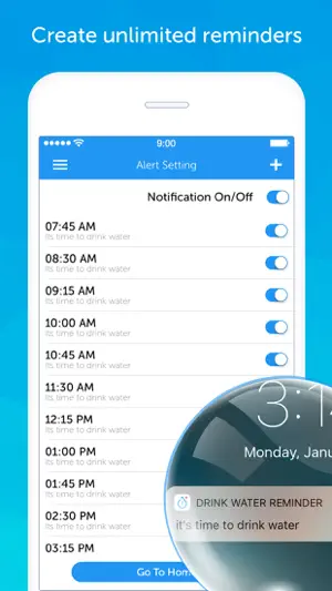 Drink Water Reminder N Tracker