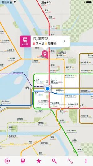 台北铁路图 Lite