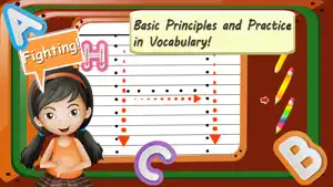 ABC Alphabetty Learning - 英語 教室 画画涂色 对于 小天使