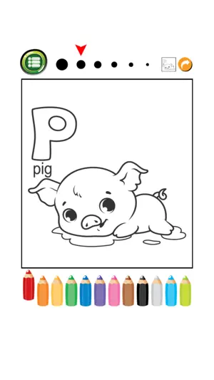 ABC 动物拼音彩色教育游戏