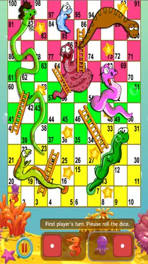 蛇和梯子英雄水族馆免费游戏