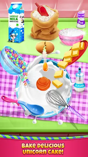 生日蛋糕 - 独角兽食物