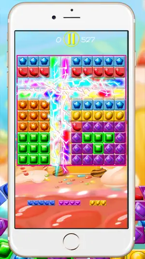 Candy Block Mania - 一個可愛的和令人上癮的益智遊戲為孩子們