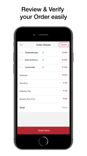 MyFood Delivery Ordering app